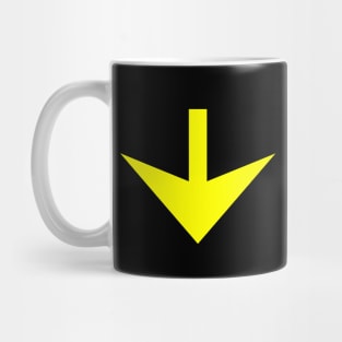 Yamato Yellow on Black Mug